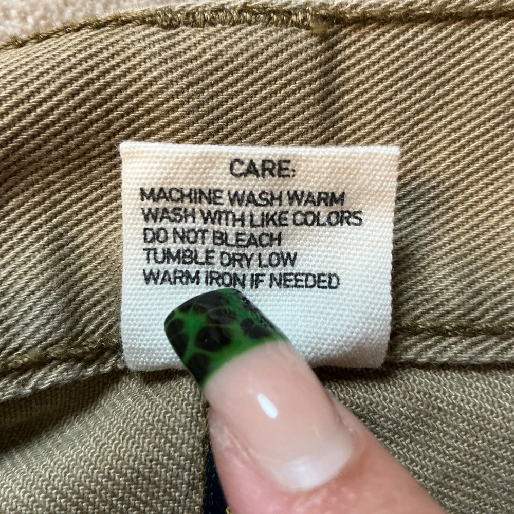 Polo Ralph Lauren Pants Mens 40/32 Khaki Tan Cotton Twill Straight Leg Excellent - Picture 6 of 6